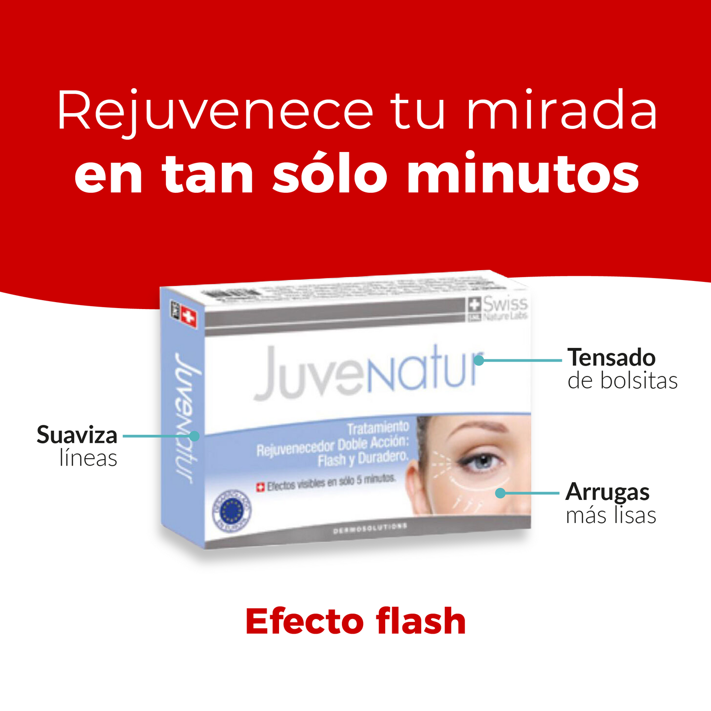 JuveNatur Rejuvenecedor Doble Acción - Efecto tensor inmediato