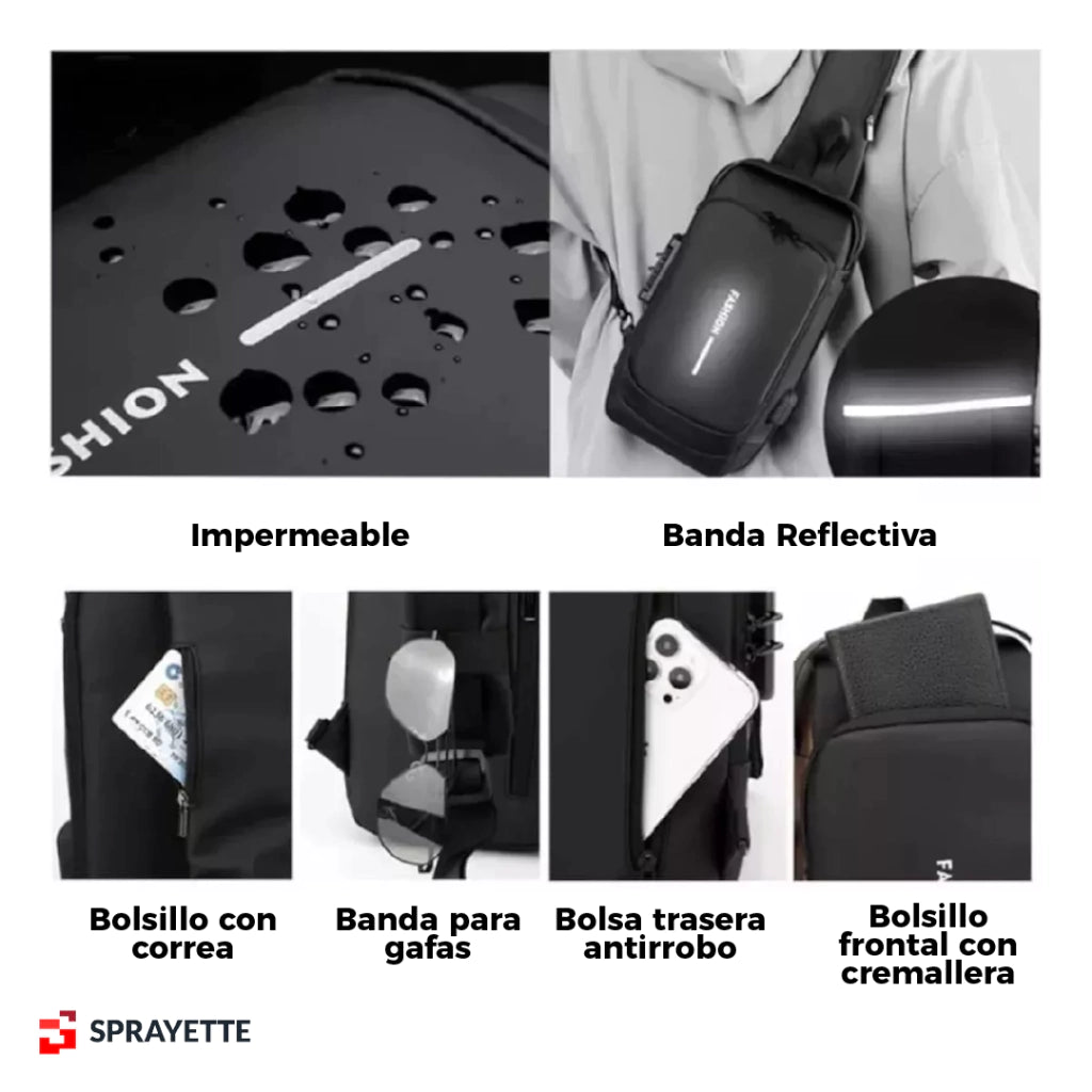 Mochila Antirrobos Sprayette